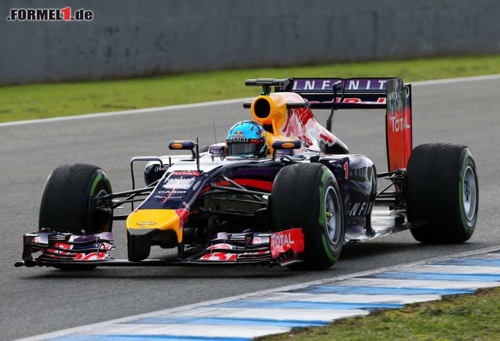 Foto zur News: Der neue Red Bull ist auf jeden Fall eines der optisch ansprechenderen Autos des Jahrgangs.