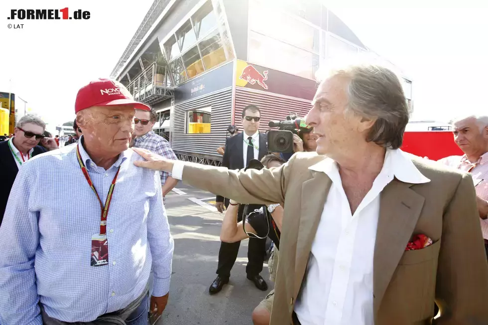 Foto zur News: Niki Lauda (Ex-Ferrari-Fahrer und dreimaliger Formel-1-Weltmeister) bei &#039;Sky Sport News HD&#039;: &quot;Zwischen di Montezemolo und Sergio Marchionne gab es immer wieder Differenzen, deswegen wurde diese Entscheidung getroffen. Mir tut es leid um den Luca, weil die ganze Formel-1-Geschichte an ihm hing. Er wird in der Formel 1 fehlen.&quot;