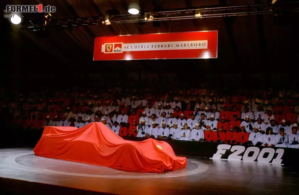 Foto zur News: Und zwar jeweils in der Gestione Sportiva in Maranello, 2001 erstmals wieder mit einem WM-Titel in der Tasche.