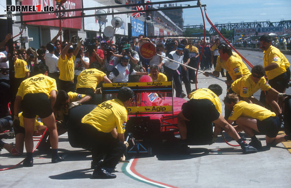 Foto zur News: Anfang der 1990er-Jahre befand sich Ferrari am Scheideweg. Niki Lauda wurde als Berater (&quot;Piccolo Commendatore&quot;) verpflichtet, Claudio Lombardi (1991) und Sante Ghedini (1992-1993) hatten nur Kurzgastspiele als Rennleiter.