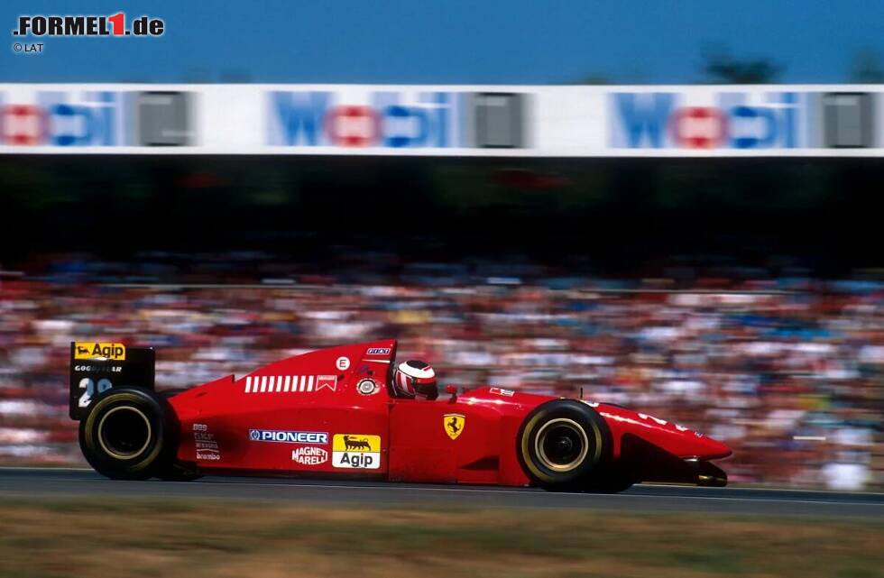 Foto zur News: ... beendet beim Grand Prix von Deutschland 1994 in Hockenheim eine 58 Rennen dauerende Ferrari-Durststrecke. Zuletzt hatte Alain Prost in Jerez 1990 für die Scuderia triumphiert.