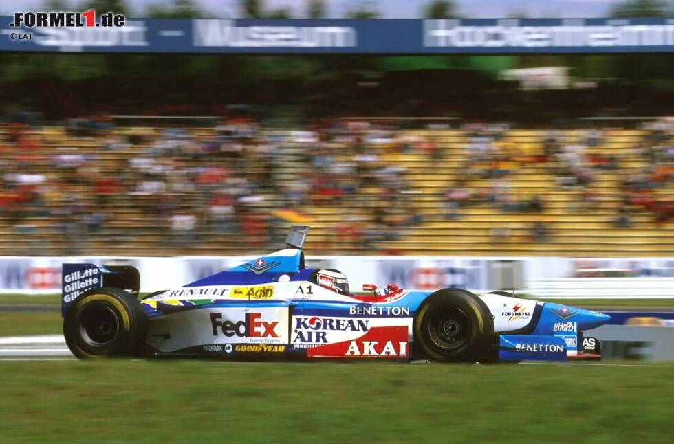 Foto zur News: Doch Berger meldet sich noch einmal zurück - und wie! Beim Grand Prix von Deutschland in Hockenheim gibt er ein ebenso triumphales wie ...