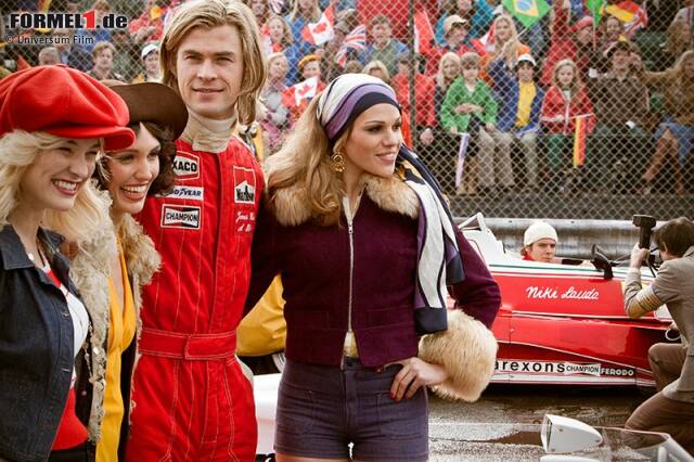 Foto zur News: 2013 setzte Regisseur Ron Howard der Saison 1976 mit seinem Kinoepos "Rush" ein Monument. In der Rolle des verbissenen Jungspunds Niki Lauda: Daniel Brühl.