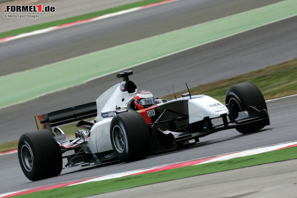 Foto zur News: Der kurze Auftritt in der A1GP-Serie bringt keine großen Erfolge, aber eine Zukunft in der damaligen deutschen &quot;Nationalmannschaft&quot; ist ohnehin nicht die Wunschvorstellung. Ein anderes Ereignis bringt den gebürtigen Duisburger auf Kurs...