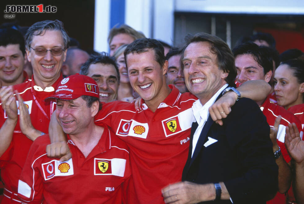 Foto zur News: Er lotste 1993 Teamchef Jean Todt und 1996 Michael Schumacher zu Ferrari, das ohne seine Führung wieder in die erfolglosen Zeiten abgedriftet war. Der letzte Fahrertitel war gefühlte Ewigkeiten her (1979 Jody Scheckter), der letzte Titel bei den Konstrukteuren ebenfalls (1983).