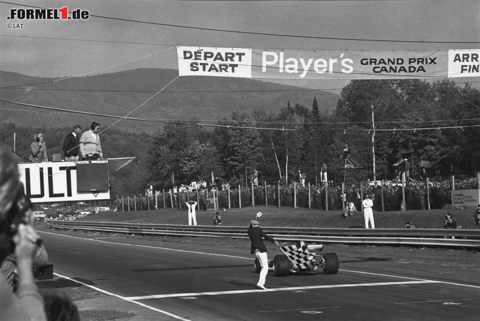 Foto zur News: 1970 kehrt die Formel 1 ein zweites und letztes Mal nach Mont-Tremblant zurück. Das Rennen gewinnt ausgerechnet Ickx, der bei der Premiere in Quebec noch einen schweren Unfall gehabt hatte. Großer Jubel kommt bei diesem Grand Prix allerdings nicht auf, nur zwei Wochen zuvor war Jochen Rindt in Monza tödlich verunglückt.