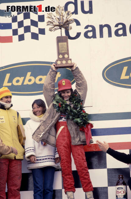 Foto zur News: Das hätten sich die Organisatoren gar nicht besser vorstellen können: 1978 findet der Große Preis von Kanada erstmals in Montreal statt und mit Gilles Villeneuve gewinnt ein Kanadier zum ersten Mal seinen Heim-Grand-Prix. Für den Ferrari-Pilot ist es außerdem sein erster Formel-1-Sieg überhaupt. Jean-Pierre Jarier hat in seinem Lotus bereits mehr als 30 Sekunden Vorsprung, scheidet allerdings mit einem Bremsdefekt aus, sodass Villeneuve den Sieg erbt.