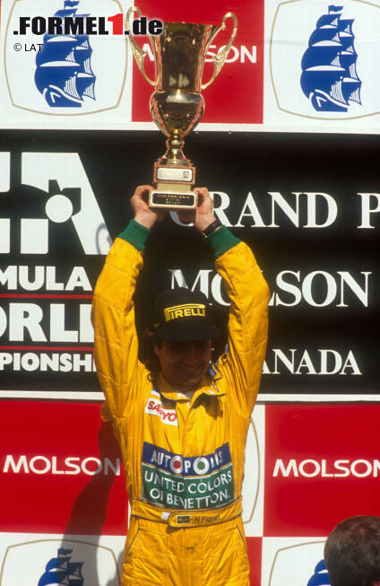 Foto zur News: Sennas Landsmann Piquet macht sich 1991 zum damals erfolgreichsten Fahrer in Montreal. Der Brasilianer ist der erste Formel-1-Pilot, der dreimal in Kanada gewinnen kann. Gleichzeitig ist es der letzte Grand-Prix-Sieg in der Karriere des dreimaligen Weltmeisters. Sein Sieg kommt allerdings auf äußerste kuriose Art und Weise zu Stande...