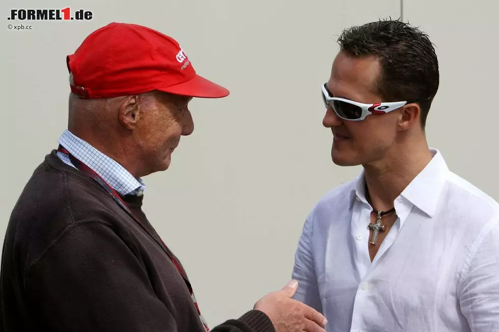 Foto zur News: Niki Lauda (Formel-1-Legende): &quot;Ich freue mich wahnsinnig und warte schon seit Monaten auf positive Meldungen. Jetzt kann man nur hoffen, dass es schnell mit ihm in der Reha bergauf geht.&quot; (Quelle: &#039;Sky&#039;)