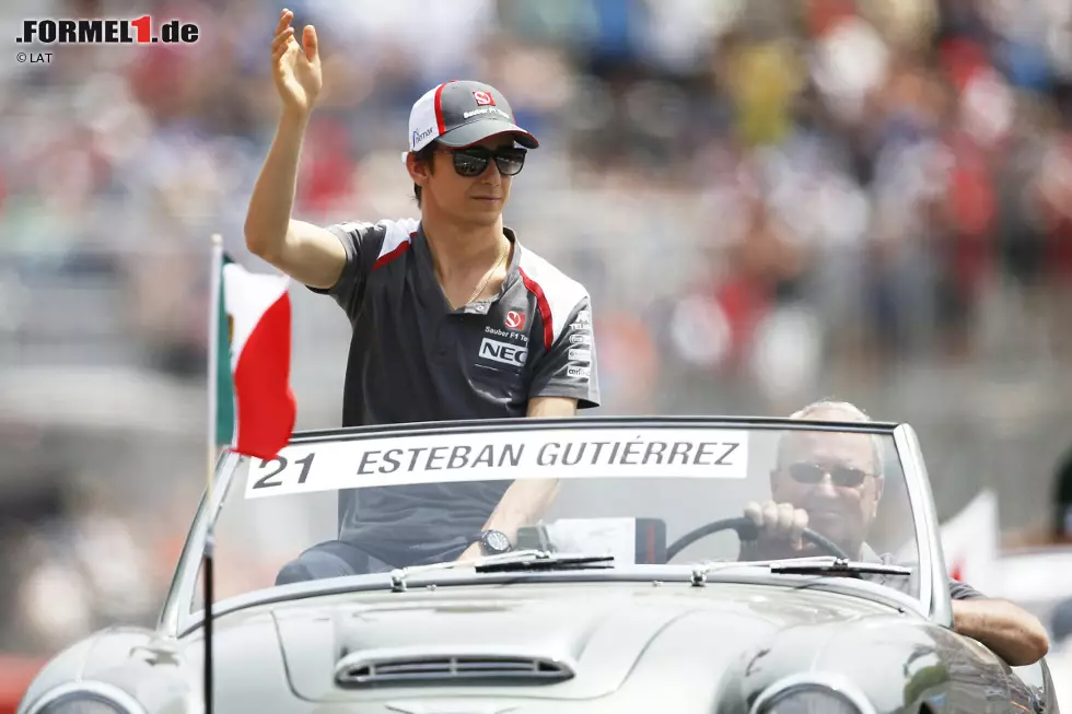 Foto zur News: Esteban Gutierrez (Sauber): &quot;Es ist großartig, gute Nachrichten über Michael zu hören. Wir alle wünschen ihm das Beste für seine Genesung. Wir werden weiter für ihn und seine Familie beten, damit sie stark bleiben.&quot;