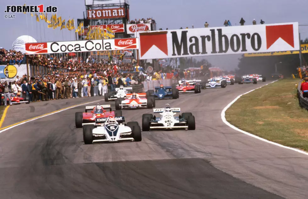 Foto zur News: Auch in Zolder kommt es zu tragischen Ereignissen. 1981 würgt Riccardo Patrese seinen Arrows in der Startaufstellung ab. Mechaniker Dave Luckett springt über die Boxenmauer um das Auto anzulassen, aber dennoch gibt die Rennleitung den Start frei. Ausgerechnet Siegfried Stohr im zweiten Arrows kann seinem Teamkollegen nicht mehr ausweichen und quetscht den Mechaniker zwischen beiden Autos ein. Luckett hat jedoch Glück und überlebt diesen Horror-Unfall - im Gegensatz zu einem Osella-Mechaniker, der im Training in der engen Boxengasse von Carlos Reutemann überfahren wird.