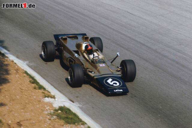 Foto zur News: 1971 bekommen die Italiener einen echten Exoten der Formel-1-Geschichte zu sehen: Emerson Fittipaldis Lotus 56 mit Allradantrieb wird von einer Gasturbine befeuert.