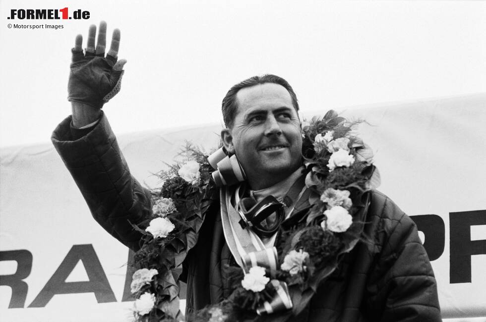 Foto zur News: Jack Brabham (Weltmeister 1959, 1960, 1966) - 128 Rennen, 14 Siege zwischen 1955 und 1970