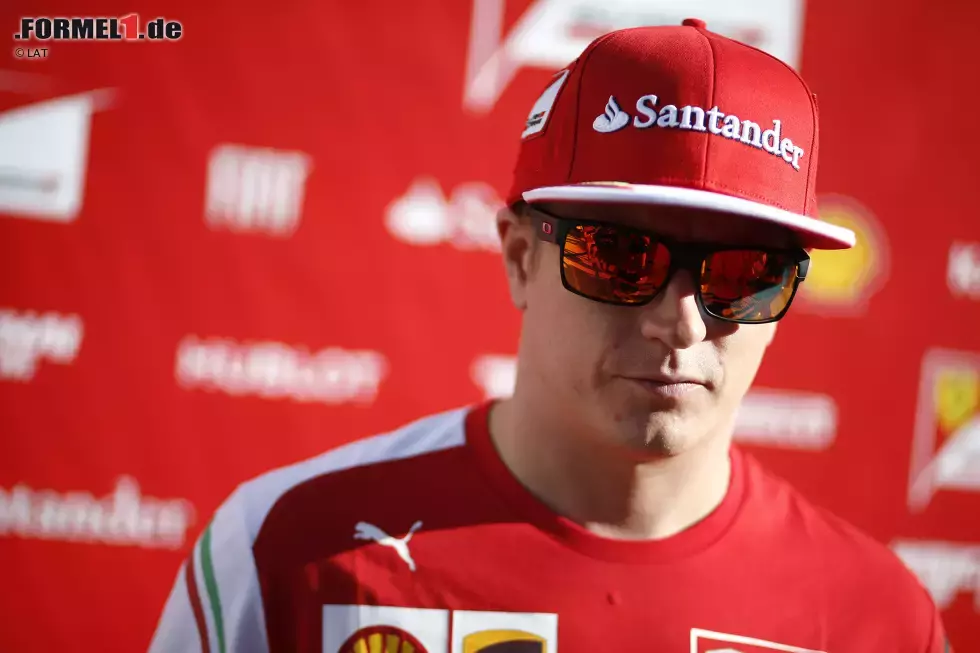 Foto zur News: Kimi Räikkönen (35, Finnland) // Ferrari