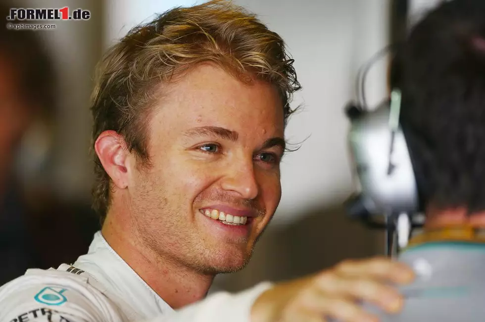 Foto zur News: O wie Optimismus: Rosberg ist immer optimistisch, ohne dabei arrogant zu wirken. Er kümmert sich um die Dinge, die er beeinflussen kann - und die geht er positiv an.