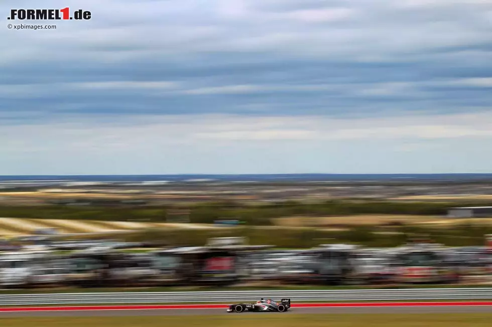 Foto zur News: Adrian Sutil (Sauber): &quot;Eine Serie von Links-Rechts-Kurven, die mich an die &#039;Esses&#039; in Suzuka erinnern. Es macht wirklich Spaß, dort zu fahren. Natürlich benötigt man eine Menge Abtrieb und auf den Geraden viel Leistung, um schnell zu sein.&quot;