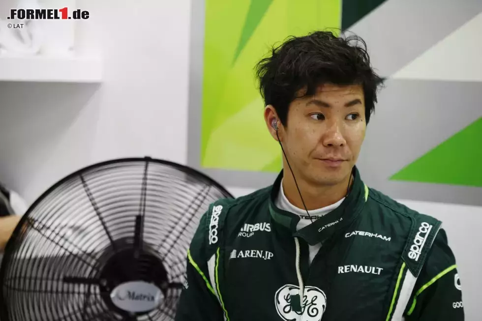 Foto zur News: Das Caterham-Team will nach zwei verpassten Rennwochenenden wieder starten. Kamui Kobayashi soll einen der beiden Boliden fahren. In Abu Dhabi holte der Japaner im Jahr 2009 auf Toyota seine ersten WM-Punkte. In den Jahren 2011 (Platz zehn) und 2012 (Platz sechs) fuhr er jeweils auf Sauber in die Punkteränge.