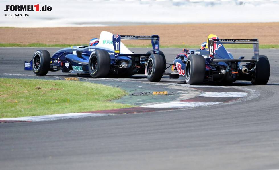 Foto zur News: &quot;Formel Renault 2.0 Eurocup 2008: Ich gewinne Saisonlauf zwei in Silverstone nach einem tollen Duell in der letzten Runde mit einem Kerl, der auf den Namen Valtteri Bottas hört.&quot;