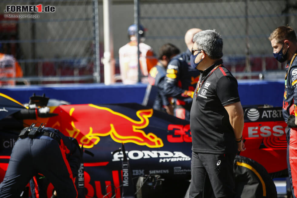 Foto zur News: Obwohl sich Red Bull mit Honda-Power 2020 als zweite Kraft in der Formel 1 hinter Mercedes etabliert, kündigen die Japaner am 2. Oktober 2020 den erneuten Ausstieg aus der Königsklasse an. Bis Ende 2021 beliefert man Red Bull und AlphaTauri noch mit Motoren, anschließend zieht man sich wieder einmal zurück.