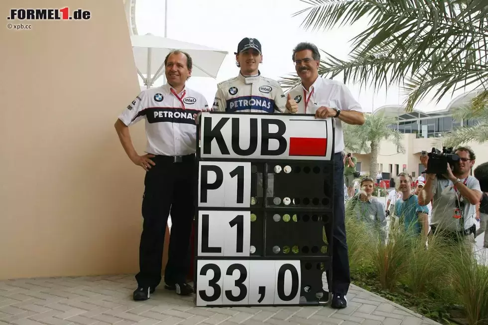 Foto zur News: 2008 erzielte das BMW-Sauber-Team hier seine einzige Pole-Position in der Formel 1. Es war auch die einzige Pole-Position in der Karriere von Robert Kubica.