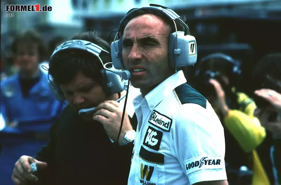 Foto zur News: #06: Frank Williams (1986). Alles beginnt mit einem Mechaniker und Rennfahrer in Teilzeit, der sich das Geld für sein Hobby als Handelsvertreter in der Lebensmittelbranche verdient. 20 Jahre später ist Frank Williams am vorläufigen Gipfel seines Schaffens angelangt. Erster Sieg mit Clay Regazzoni 1979, erster WM-Titel mit Alan Jones 1980 und der Reigen reißt nicht ab. Doch das Schicksal meint es nicht gut mit dem zierlichen Mann von der nordenglischen Küste. In einem gemieteten Ford Sierra ist er 1986 auf dem Rückweg von Testfahrten in Le Castellet zum Flughafen in Nizza und in Eile, um den letzten Flug des Tages zu erwischen. Mit im Auto sitzt sein damaliger Marketingmanager Peter Windsor.