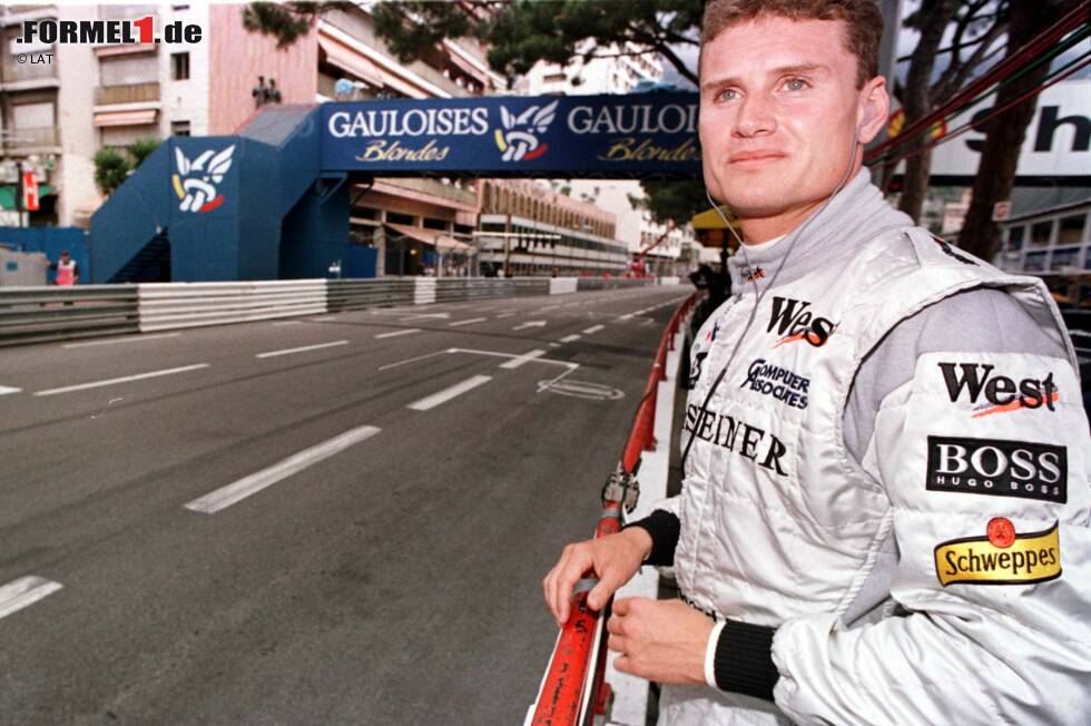 Foto zur News: Platz 2: David Coulthard sitzt 1998 im damals wohl besten Auto des Formel-1-Feldes. Mit dem MP4/13 soll McLaren nach sechs titellosen Jahren endlich wieder die WM gewinnen. Coulthards Problem: Die Fahrer-Weltmeisterschaft geht nicht an ihn sondern an seinen Teamkollegen Mika Häkkinen. 1999 wiederholt sich das Szenario. Als &quot;DC&quot; den Finnen in den folgenden Jahren langsam einholen kann, ist McLarens-Zeit schon wieder abgelaufen und es beginnt die Ära von Ferrari und Michael Schumacher. 2001 wird der Schotte zwar Vizeweltmeister, Schumacher holt in jenem Jahr allerdings fast doppelt so viele Punkte. Gesamtbilanz: 13 Siege, eine Vizeweltmeisterschaft.