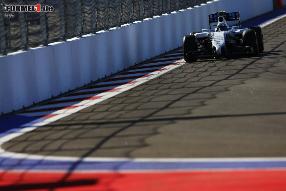 Foto zur News: Valtteri Bottas&#039; Zeit von 1:40.896 Minuten auf dem Sochi Autodrom ist seine bisher einzige schnellste Runde. Er setzte sie in der 53. Runde des Rennens im vergangenen Jahr und unterbot damit die 1:41.360 Minuten von Nico Rosberg...