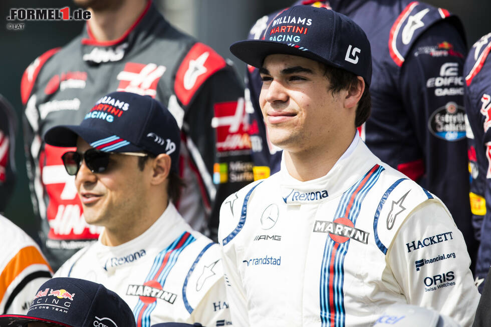 Foto zur News: #2: Lance Stroll. Der Kanadier ist 18 Jahre und 148 Tage alt, als er in Australien sein Debüt für Williams gibt - sein Teamkollege Felipe Massa zählt fast doppelt so viele Lenze. Die ersten Rennen sind für den Formel-3-Europameister schwierig, doch mit Rang drei in Baku geht sein Stern erstmals auf.