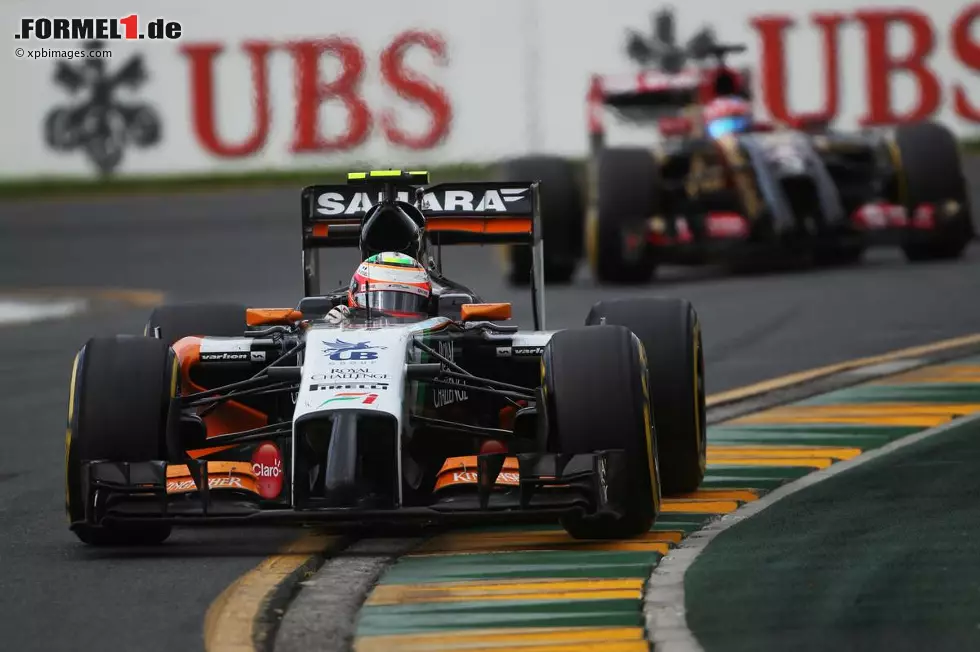 Foto zur News: Sergio Perez (Force India): &quot;Es gibt viele schwierige Kurven und es ist nicht einfach, eine perfekte Runde hinzubekommen. Kurve 1 ist technisch anspruchsvoll und schwierig, denn man sieht den Scheitelpunkt nicht richtig. Wenn man diese Kurve richtig erwischt, ist das ein tolles Gefühl.&quot;