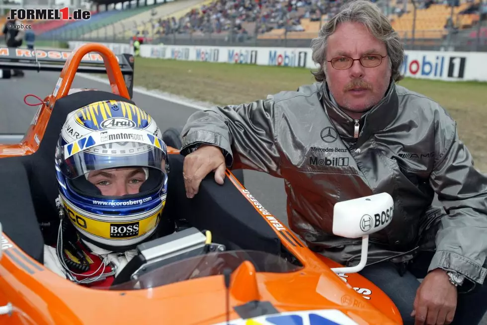 Foto zur News: Mit Vater Keke in der Formel 3.