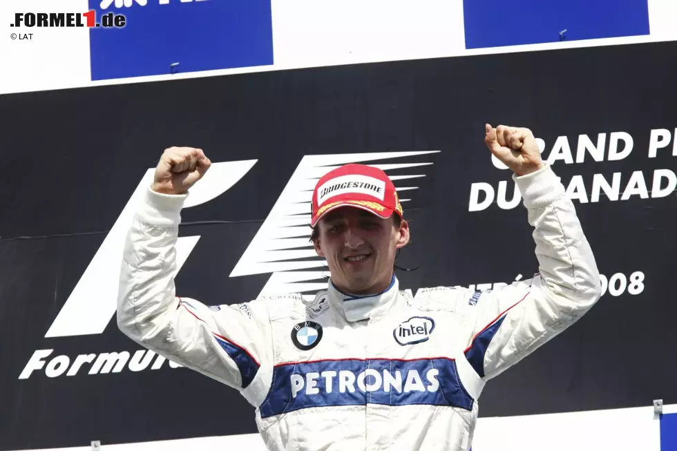 Foto zur News: Robert Kubica (57 Grands Prix und 137 WM-Punkte im Zeitraum 2006 bis 2009): &quot;Ich habe großartige Erinnerungen an meine Zeit bei Sauber. Einer meiner wichtigsten und schönsten Momente war der erste Podestplatz in der Formel 1, den ich in Monza 2006 mit dem BMW-Sauber-Team feiern konnte. Ich bin Dritter geworden - und das in meinem erst dritten Rennen als Formel-1-Fahrer, nachdem ich vom Ersatz- zum Stammfahrer aufgestiegen war. Ich bin überzeugt, dass dieser dritte Platz ein wichtiger Erfolg für meine weitere Karriere war. Er zeigte auch das Potenzial, das damals im Auto steckte. Mein Sieg beim Kanada-Rennen zwei Jahre später ist zweifellos der Moment, der unvergesslich bleiben wird - nicht nur für mich, sondern auch fürs Team. Ich wünsche allen bei Sauber nur das Beste.&quot;