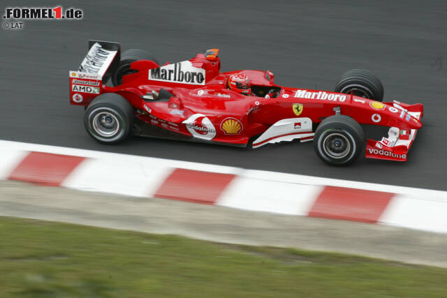 Foto zur News: Platz 6: Ferrari F2004 (Siegquote: 83 Prozent, Saison: 2004)