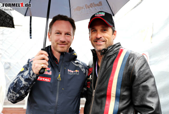 Foto zur News: "Ah, der Porsche-GT-Fahrer aus Le Mans!", werden unsere männlichen Leser rufen. Die weiblichen hingegen kreischen: "McDreamy!" Semiprofi-Rennfahrer Patrick Dempsey stattet in Monaco Red Bull einen Besuch ab - er träumt davon, eines Tages ein Formel-1-Auto zu testen. Nach seinem Aus bei "Grey's Anatomy" sollte sich ein Termin finden.