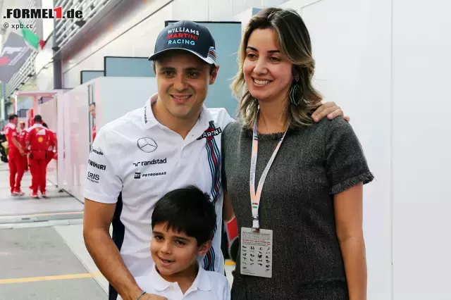 Foto zur News: Jetzt kann Massa erst mal Ferien machen, "WEC, Formel E oder DTM" fahren, wie sein Vater sagt - und vielleicht irgendwann mit Söhnchen Felipinho in den Paddock zurückkehren? "Er kann mit seinem Leben anstellen, was er will. Und das werde ich als Vater unterstützen", so der scheidende Williams-Fahrer.