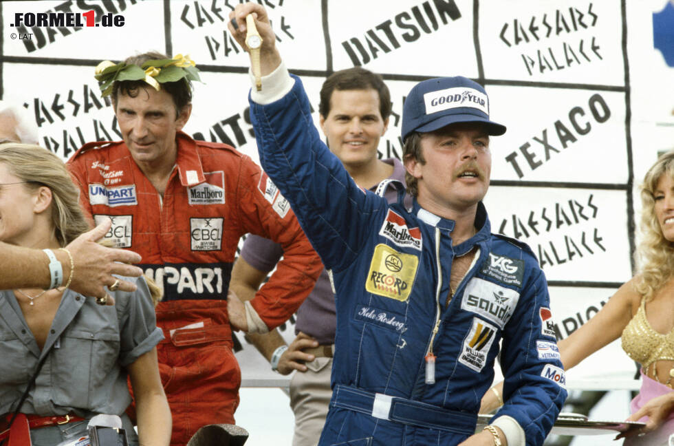 Foto zur News: 1982: Weltmeister Keke Rosberg (1), meiste Siege Alain Prost, Niki Lauda, Didier Pironi, Rene Arnoux, John Watson (je 2)