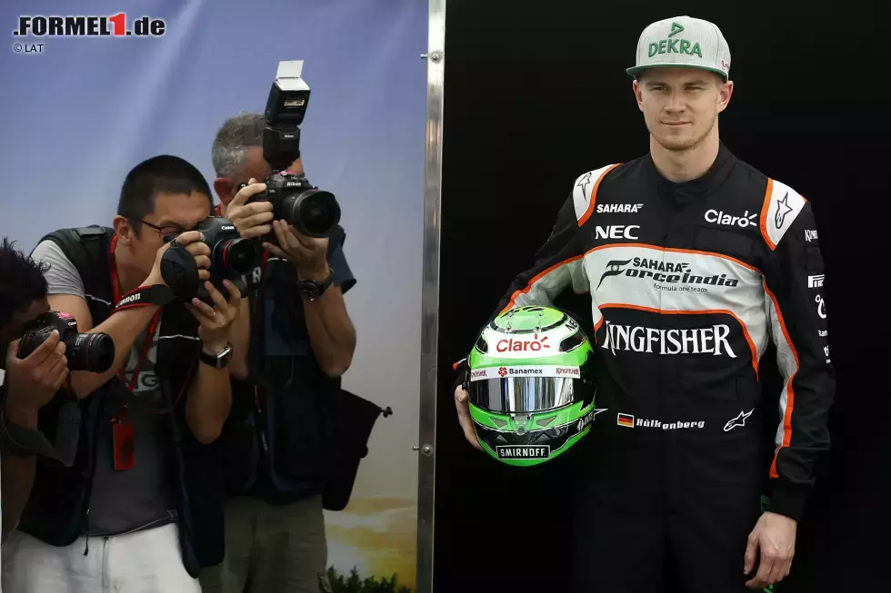 Foto zur News: Keine Titelverteidigung mit Porsche in Le Mans, dafür hoffentlich das erste Podium in der Formel 1: Nico Hülkenberg (Force India, #27).