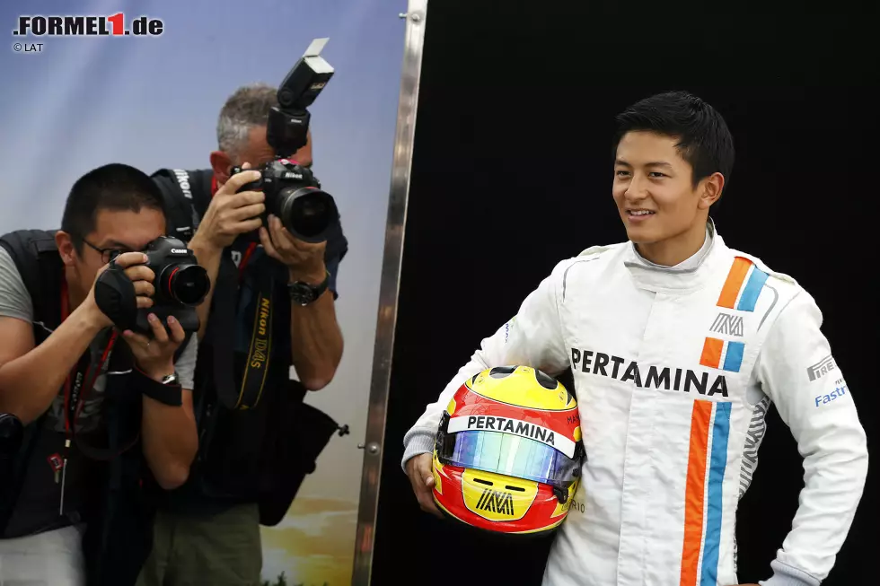 Foto zur News: In Europa ein unbeschriebenes Blatt, aber für 240 Millionen Indonesier der neue Superstar: Rio Haryanto (Manor, #88).