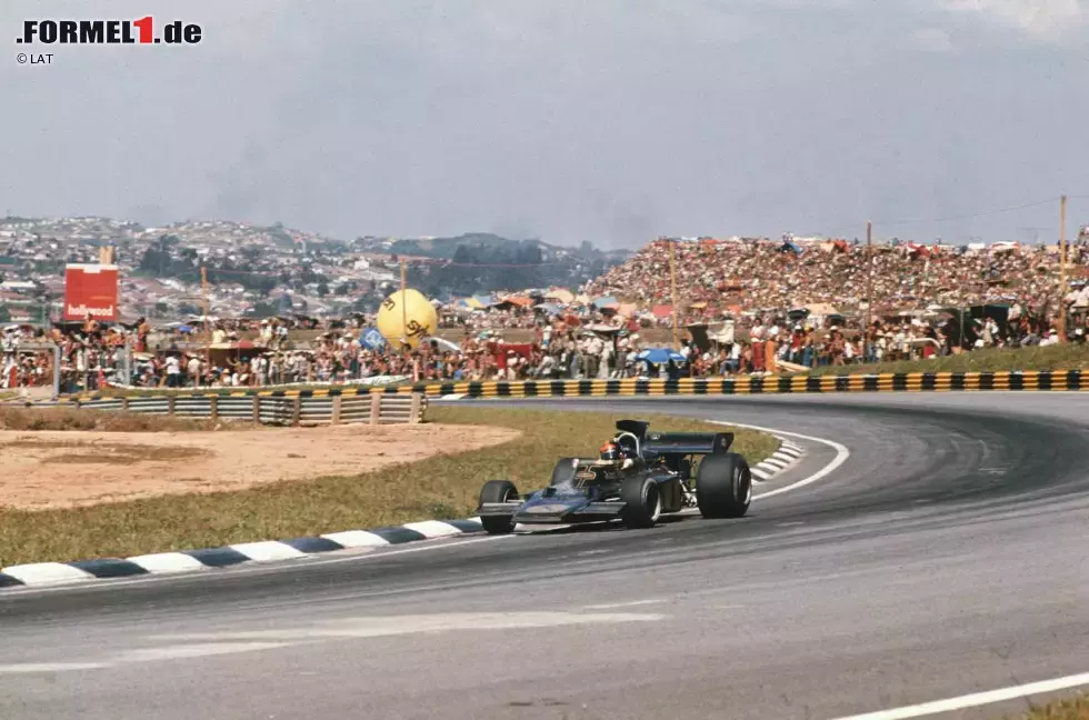 Foto zur News: Die Originalstrecke in Interlagos über 7,960 Kilometer wurde von 1973 bis 1977 und von 1979 bis 1980 gefahren. Der modernisierte und verkürzte Kurs wird seit 1990 verwendet.