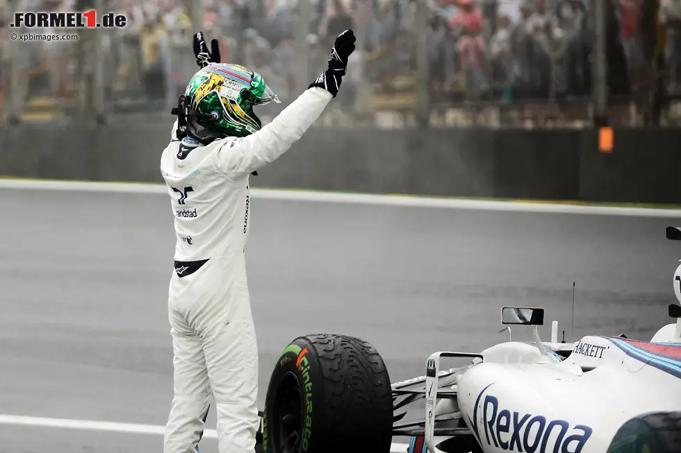 Foto zur News: Für Felipe Massa (Williams) wird es das 250. und gleichzeitig letzte Formel-1-Rennen sein. Der Brasilianer feierte seit 2002 elf Grand-Prix-Siege, 16 Pole-Positions und bis zum letzten Renneinsatz 1.122 WM-Zähler - Rang acht in der ewigen Bestenliste der Punktesammler.