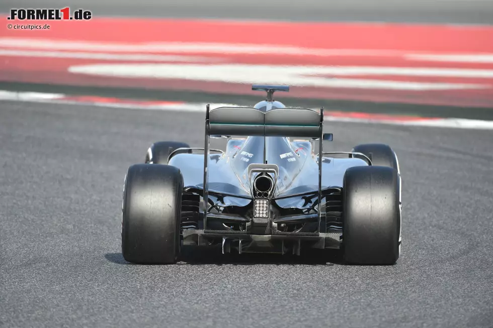 Foto zur News: Mercedes-Benz F1 W07 Hybrid