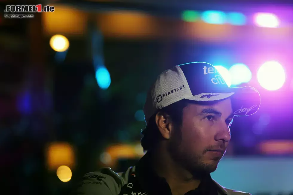 Foto zur News: Sergio Perez (Force India): &quot;Vertigo&quot; von U2, &quot;Viva la Vida&quot; von Coldplay und &quot;Bailando&quot; von Enrique Iglesias.