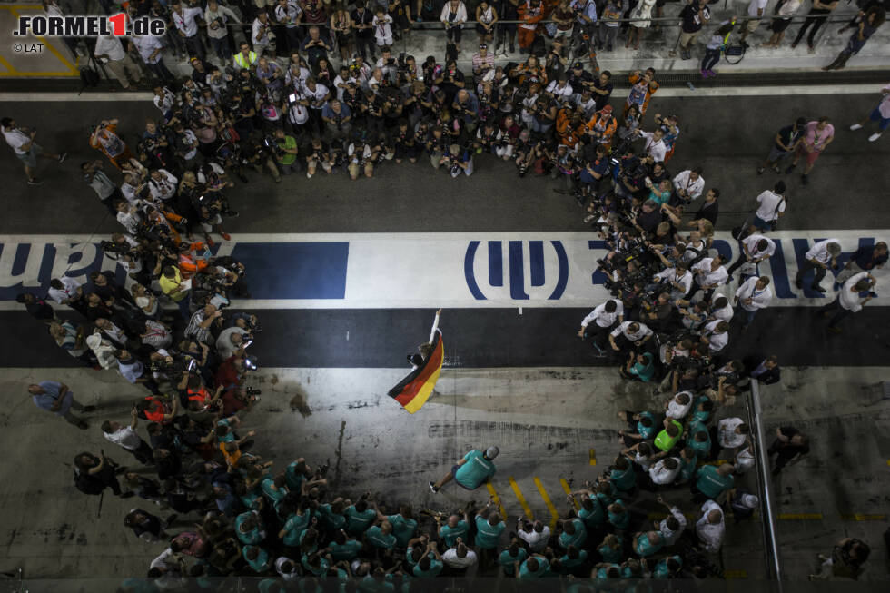 Foto zur News: Das Medieninteresse: gigantisch!