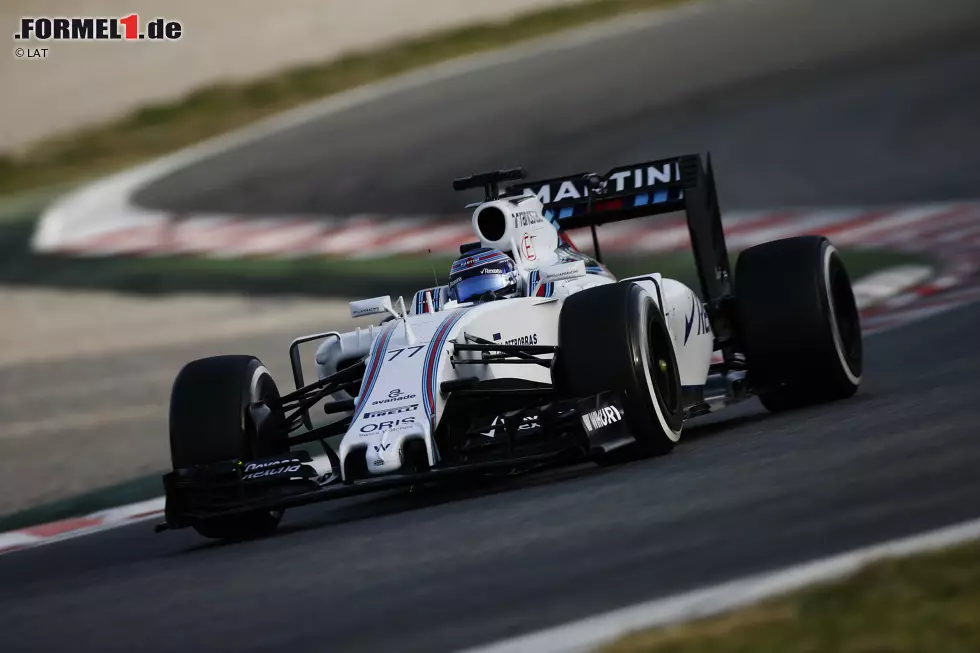 Foto zur News: Williams FW38 (2016): Im Lager der Mannschaft aus Grove ist es so wie in vielen Privatteams. Wer die Fuhre bezahlt, darf den Namen geben. &quot;FW&quot; steht also für Frank Williams, die Zahl 38 für das 38. Fahrzeug der Serie.