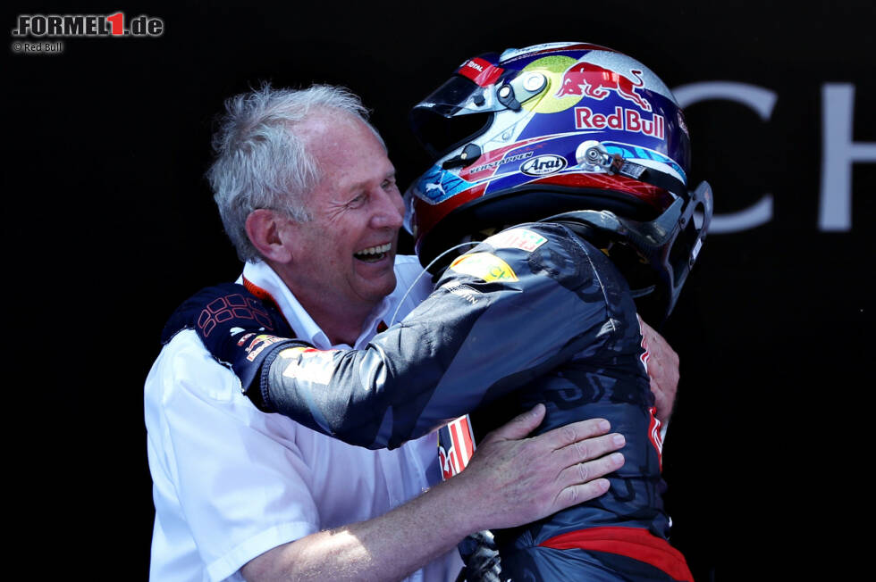 Foto zur News: Max Verstappen ist seine Erfindung: Helmut Marko wurde hart dafür kritisiert, Daniil Kwjat nach dessen Blackout in Sotschi gnadenlos degradiert zu haben. Zehn Tage später ist er hinter den Kulissen der wahre Gewinner von Barcelona 2016.