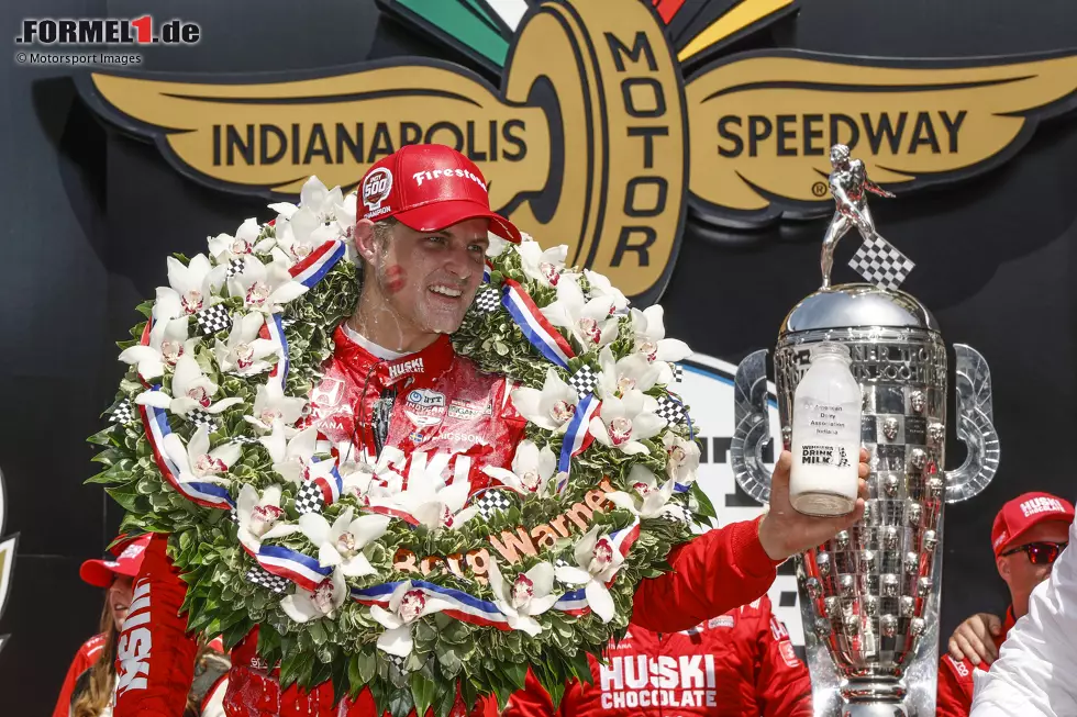 Foto zur News: Marcus Ericsson (97 Grands Prix): In der Formel 1 war ihm in fünf Jahren kein Top-Cockpit vergönnt. In den USA fährt der Schwede ab 2019 für Schmidt Peterson Motorsports und wechselt dann zu Chip Ganassi Racing. 2022 schlägt Ericssons große Stunde: er gewinnt das Indy 500 und kassiert das Rekordpreisgeld von 3,1 Millionen US-Dollar.