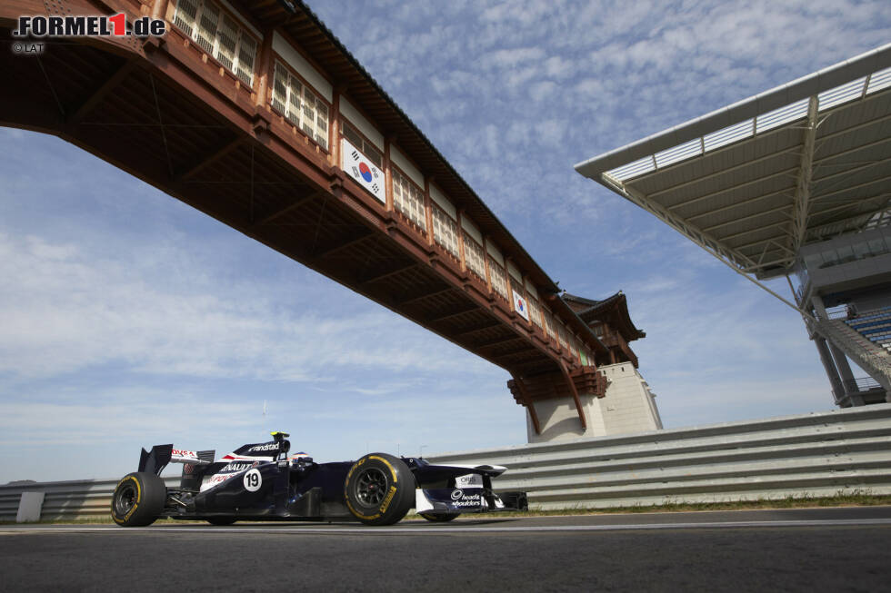 Foto zur News: Das war es dann aber auch mit der Vorbereitung: Die GP2-Serie schenkt sich Bottas, stattdessen legt er ein Jahr als Testfahrer bei Williams ein. Regelmäßig fährt er Freitagseinsätze, um für sein Grand-Prix-Debüt 2013 gerüstet zu sein.