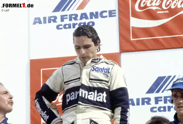 Foto zur News: 1982 freuen sich die Fans zu früh: Nelson Piquet fährt als Erster über den Zielstrich, wird aber wie Keke Rosberg (Williams) wegen Untergewichts disqualifiziert. Denn Brabham hat in den Wagen einen illegalen Wassertank eingebaut, der sich im Laufe des Rennens entladen und es leichter hemacht hat. Startschuss zum FISA-FOCA-Krieg.