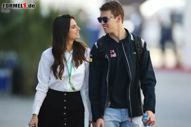 Foto zur News: Die Ladys des russischen Nationalteams sollten sich aber keine Hoffnungen auf mehr machen: Kwjat ist seit einiger Zeit in festen Händen, und zwar bei der hübschen Kelly. Deren Gesichtszüge kommen Ihnen bekannt vor? Kein Wunder: Sie ist die Tochter des dreimaligen Formel-1-Weltmeisters Nelson Piquet.