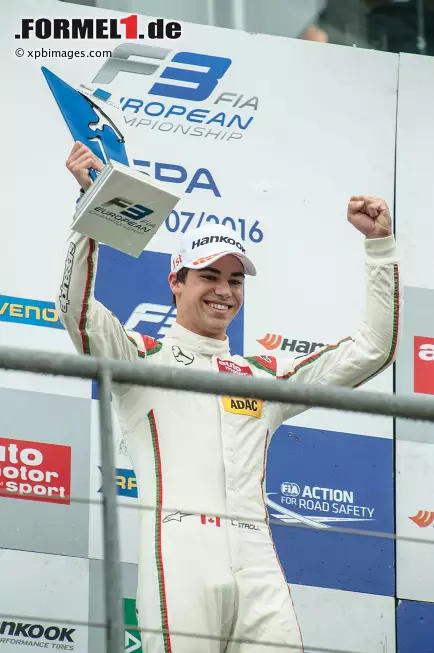 Foto zur News: Lance Stroll, in diesem Jahr der andere Formel-1-Debütant in Spa, hat dort auch schon Siege gefeiert. Im vergangenen Jahr gewann er auf dem Weg zur Formel-3-Europameisterschaft in Spa.