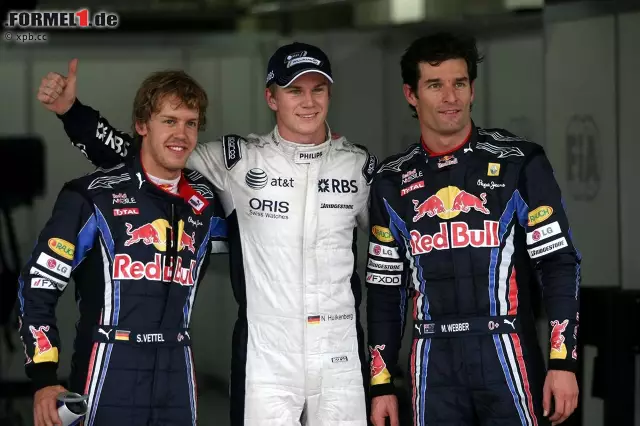 Foto zur News: Nico Hülkenberg fuhr 2010 in Interlagos zu seiner ersten und bislang einzigen Pole-Position seiner Karriere. Vor ihm holten bereits zwei andere Piloten ihre erste Pole in Brasilien: Ronnie Peterson 1973 und James Hunt 1976.